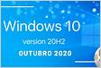 Atualização para Windows 10 20H2 trava em 61